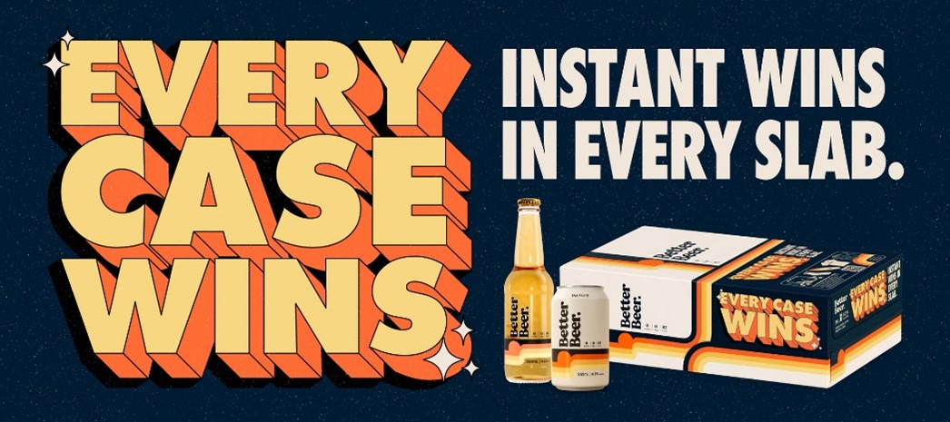 BETTER BEER EVERY CASE WINS Logo